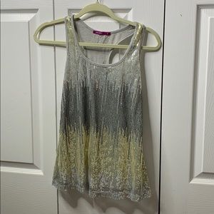 Sequins Ombré Top